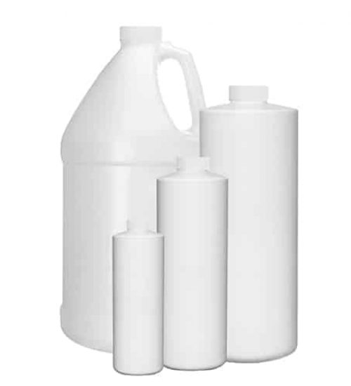 image showing the natural enzyme drain cleaner in the bottles and gallon sizes it's packaged into